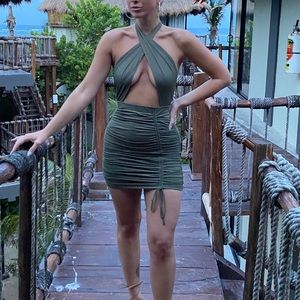 Baby Boo | Dresses | Babyboo Bodycon Halter Dress Sz Small | Poshmark